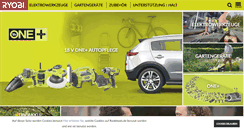 Desktop Screenshot of de.ryobitools.eu